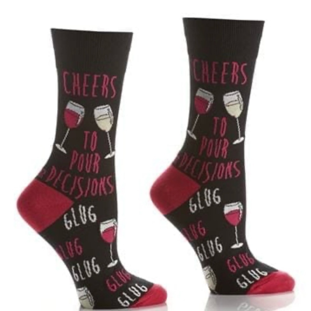 Yo Sox Pour Decisions Women’s Socks New with Tags
